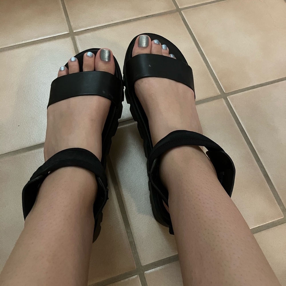 Black MIA Sandals